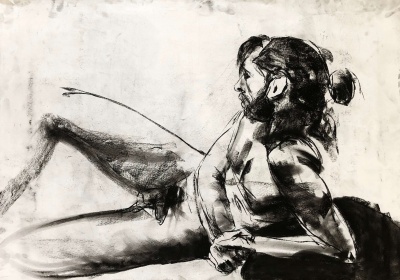 Study man resting